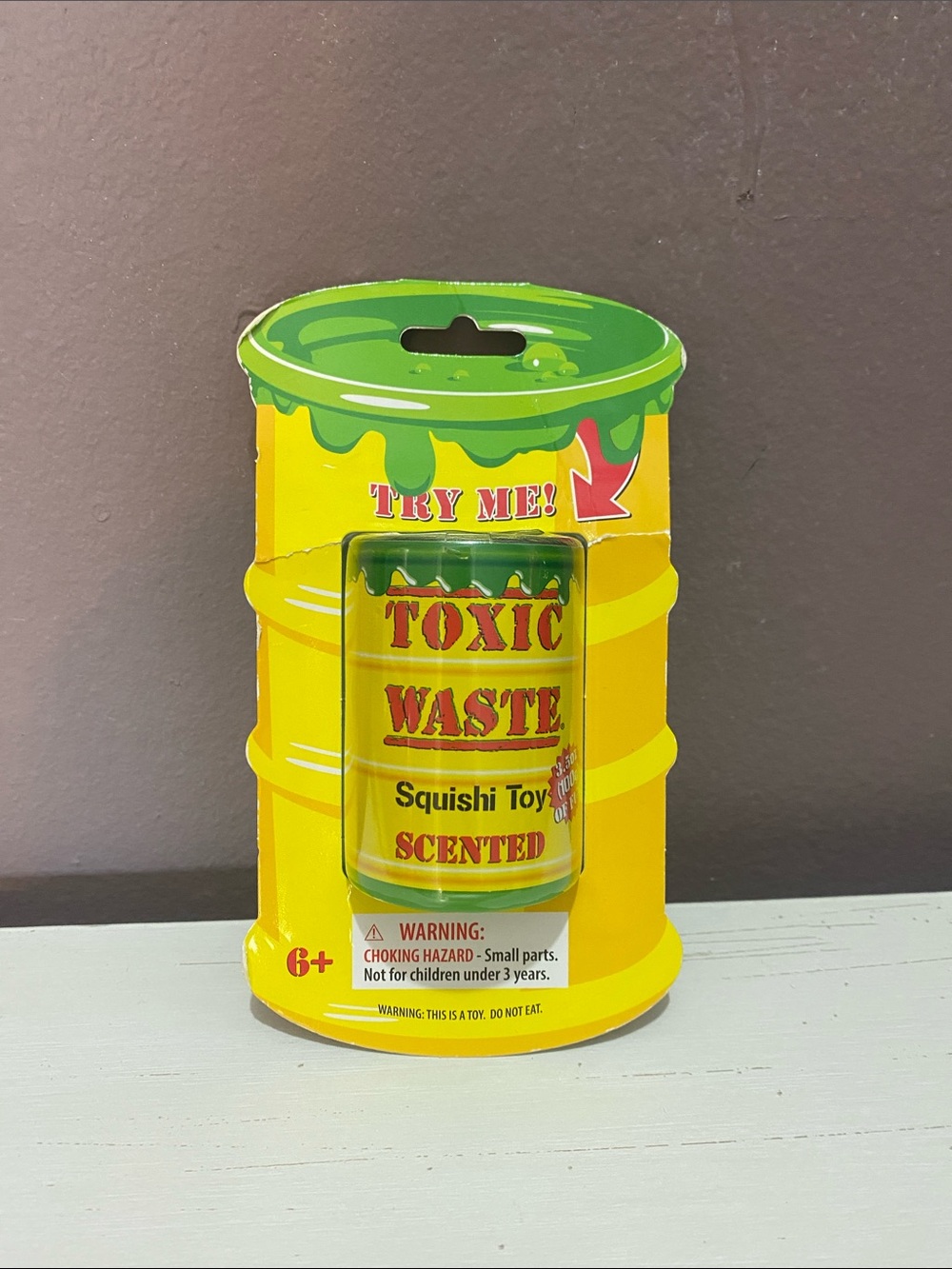 Toxic Waste Squishy Squishi Scented Toy - Green